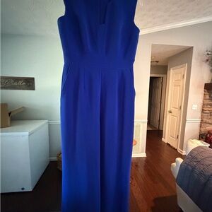 Tahari Royal Blue Women's Jumpsuit